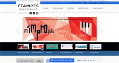 Desktop Screenshot of etampes.fr