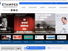 Tablet Screenshot of etampes.fr